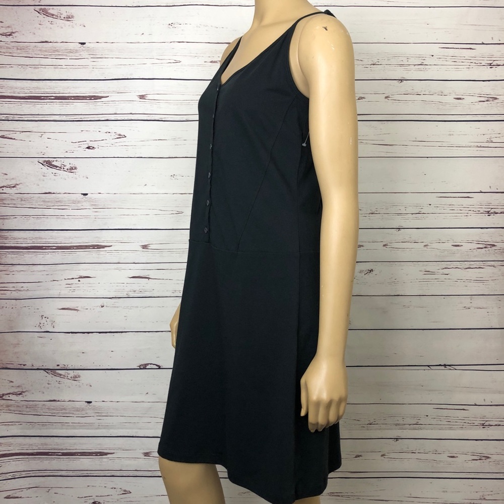 Lole Bliss Campri Dress in Black Spaghetti Strap - Picture 4 of 8